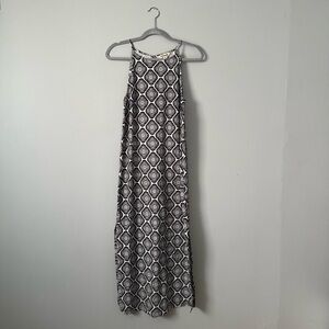 Boden Racer Neck Jersey Midi Dress